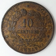 Francie - 10 centimes 1885 A