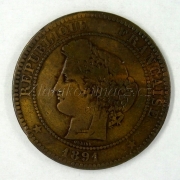 Francie - 10 centimes 1891 a