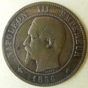 Francie - 10 centimes 1856 A