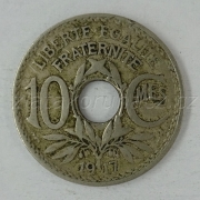 Francie - 10 centimes 1917