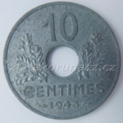 Francie - 10 centimes 1943