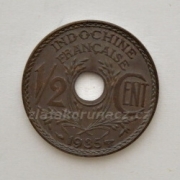 Francouzská Indočína - 1/2 cent 1935