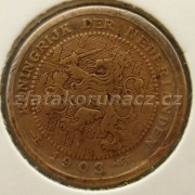 Holandsko - 1/2 cent 1903