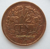 Holandsko - 1/2 cent 1937