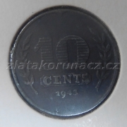 Holandsko - 10 cents 1943