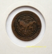 Holandsko - 1cent 1880