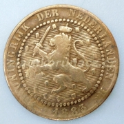 Holandsko - 1cent 1883