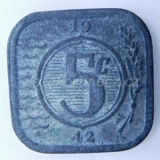 Holandsko - 5 cent 1942 Ni