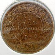 Indie - Britská - 1/2 pice 1910