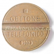 Itálie - telefonní žeton 7603