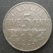 Kanada - 5 cent 1933