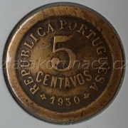 Kapverdy - 5 centavos 1930