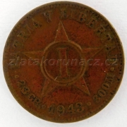 Kuba - 1 centavo 1943