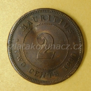 Mauritius - 2 cents 1890 H