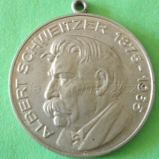 Medaile - Albert Schweitzer 1875-1966