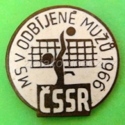 MS v odbíjené mužů ČSSR 1966 - bílý