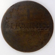 Německo - 1 pfennig 1774 C