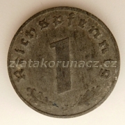 Německo - 1 Reichspfennig 1943 J