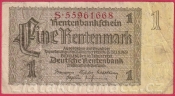 Německo - 1 Rentenmark 30.1.1937 - série S