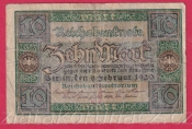 Německo - 10 mark 6.2.1920 J-W