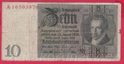 Německo - 10 Reichsmark 22.1.1929 - série A-B - 8 m.č.