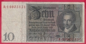 Německo - 10 Reichsmark 22.1.1929 - série A-R - 8 m.č.