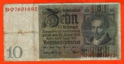 Německo - 10 Reichsmark 22.1.1929 - série B-P