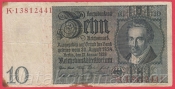 Německo - 10 Reichsmark 22.1.1929 - série K-B