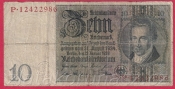 Německo - 10 Reichsmark 22.1.1929 - série P-B