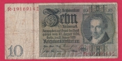 Německo - 10 Reichsmark 22.1.1929 - série R-S - 8 m.č.