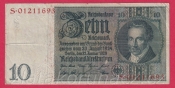 Německo - 10 Reichsmark 22.1.1929 - série S-L - 8 m.č.