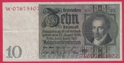 Německo - 10 Reichsmark 22.1.1929 - série W-Q