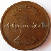 Německo - 2 Reichspfennig 1924 D