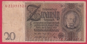 Německo - 20 Reichsmark 22.1.1929 - série A-C - 8 m.č.