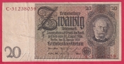 Německo - 20 Reichsmark 22.1.1929 - série C-B 