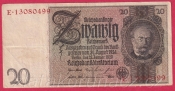 Německo - 20 Reichsmark 22.1.1929 - série E-i- 8 m.č.