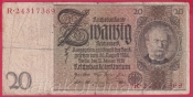 Německo - 20 Reichsmark 22.1.1929 - série R-D - 8 m.č.