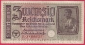 Německo - 20 Reichsmark - S:E