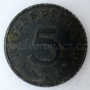 Německo - 5 Reichspfennig 1940 D