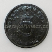 Něměcko - 5 Reichspfennig 1943 D