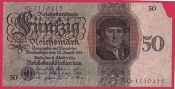 Německo - 50 Reichsmark 11.10.1924 - série O - M