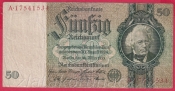 Německo - 50 Reichsmark 30.3.1933 - série A - K - 8  m.č.