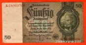 Německo - 50 Reichsmark 30.3.1933 - série A-L,8 m.č.