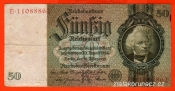 Německo - 50 Reichsmark 30.3.1933 - série E-K,8 m.č. 