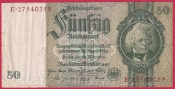 Německo - 50 Reichsmark 30.3.1933 - série E-L, 8 m.č.