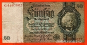 Německo - 50 Reichsmark 30.3.1933 - série G-A,8 m.č.