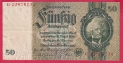 Německo - 50 Reichsmark 30.3.1933 - série G - L  - 8  m.č.