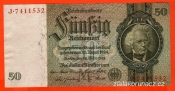 Německo - 50 Reichsmark 30.3.1933 - série J-M,7 m.č.