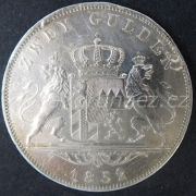 Německo - Bavorsko -  2 gulden 1852