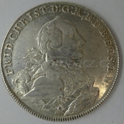 Německo - Brandenburg - Bayreuth - 1 tolar 1766 B/ES